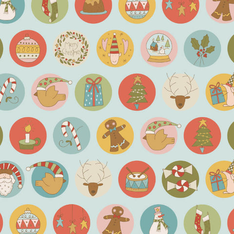 Countdown To Christmas Fabric By Natalie Bird