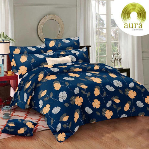 Buy King Size Luxury Cotton Aura Bedsheets/ Bed Spreads Online | Cosee ...