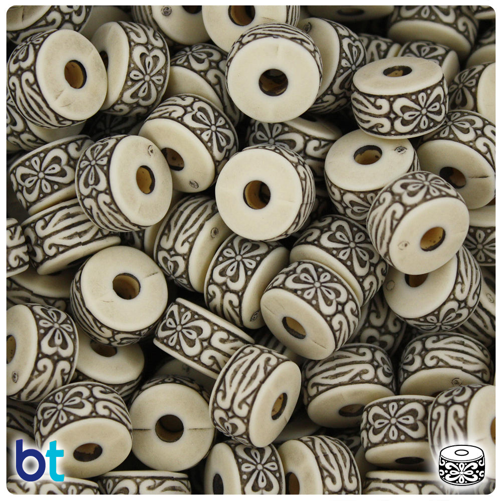Mixed Shades of 12x9mm Resin Beads-0704-12