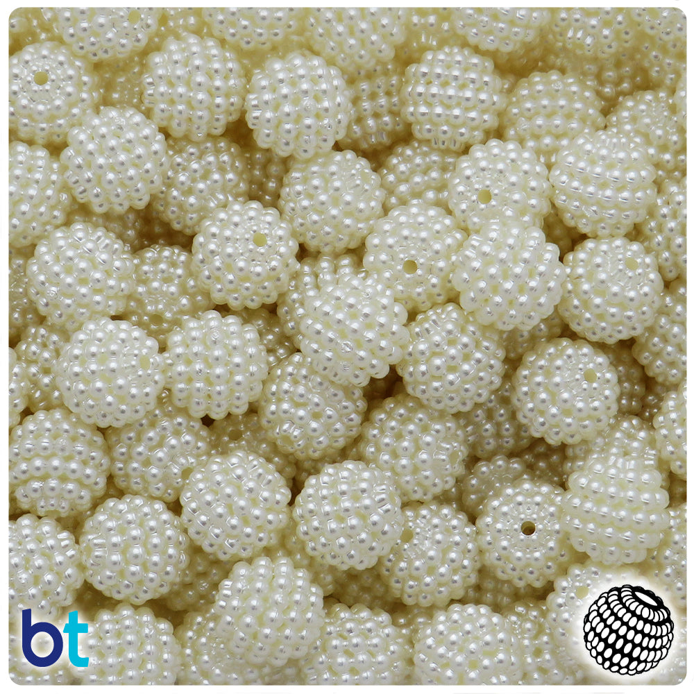 Small Pearl Plastic Spacer Bead – The Silicone Bead Store LLC