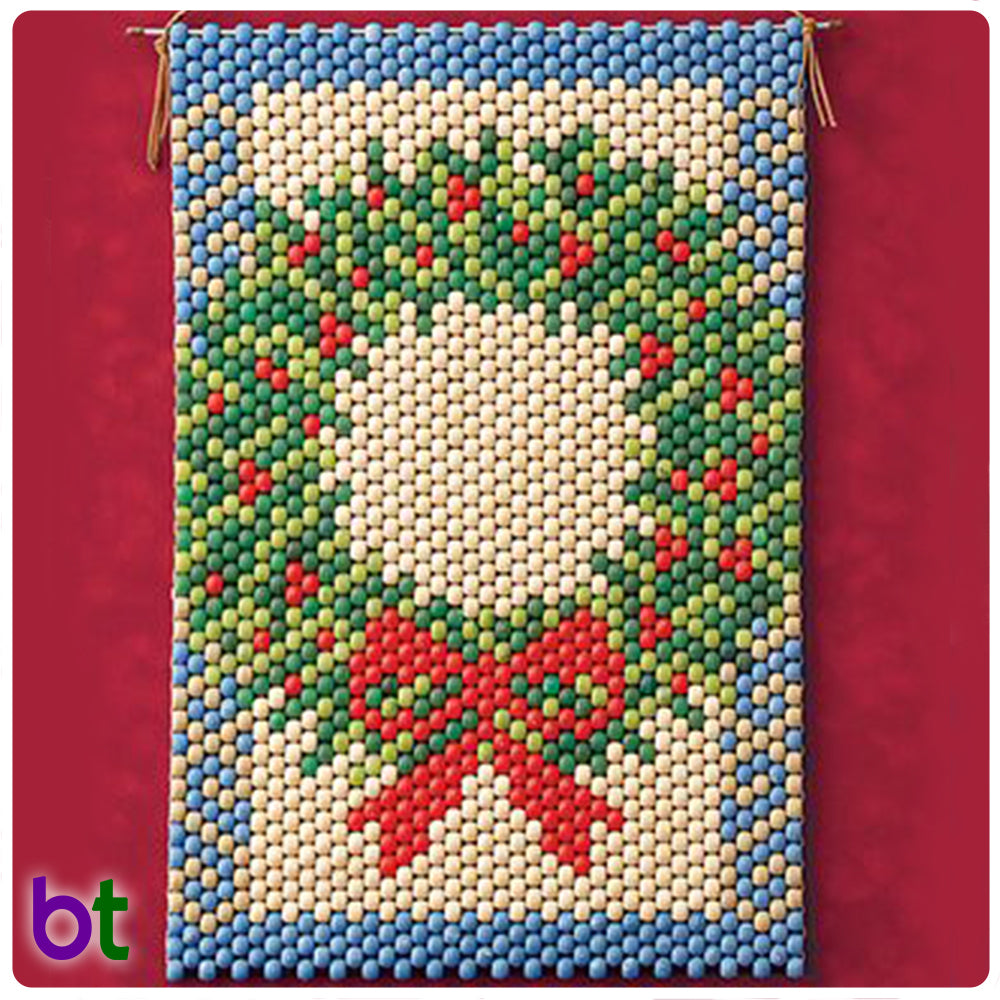 Herrschners Winter Mailbox Beaded Banner Kit