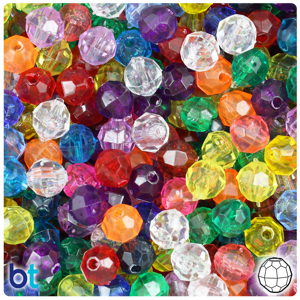 8mm Crystal Beads , 1 Strand (66 pcs) , Rondelle Crystal Bead, Faceted –  mbjewelrymetal