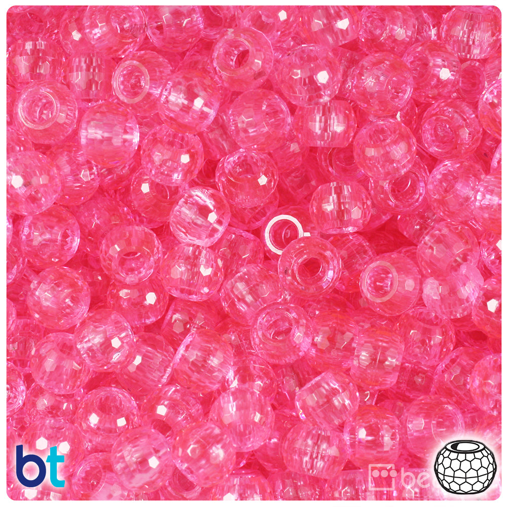 18 - Transparent Ruby Wee Pony Beads