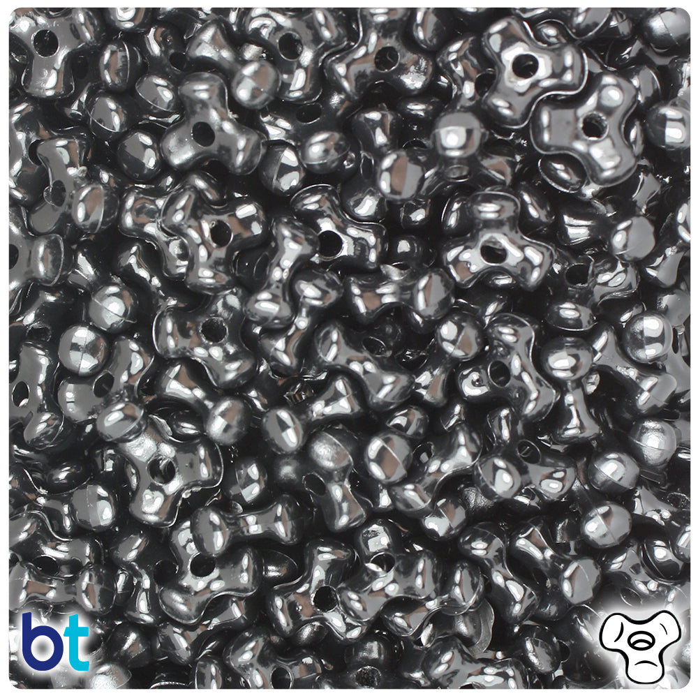 Plastic Beads, Tribead Opaque, 10mm, 10000-pc, Multi Mix