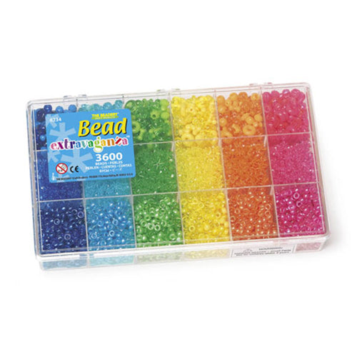 B100B5LB - 5 Lb Mixed Craft Bead Bonanza Case