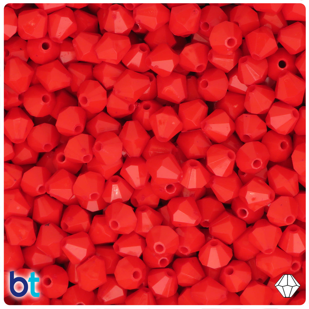 Mixed Opaque 20mm Bowtie Plastic Beads (60pcs)