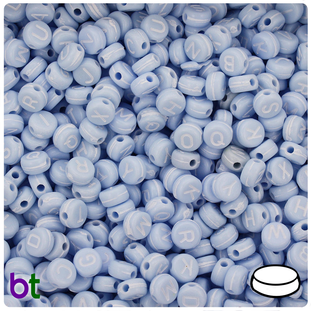Plastic White Number Beads, Random Mix Numbers, (Horizontal), 7mm Cube -  Bead Bee