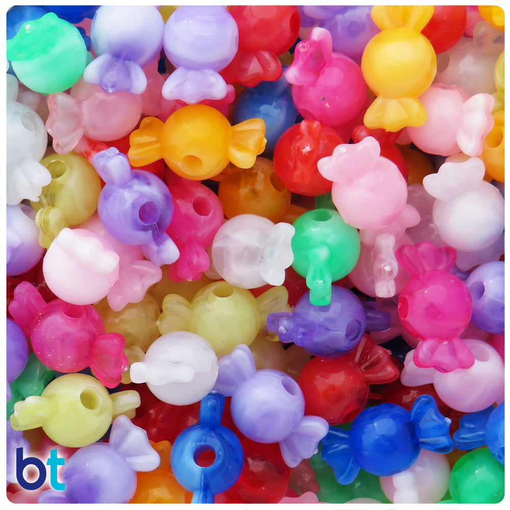 10MM Mixed Color Resin Flower Charms with Eye Pins – TinySupplyShop