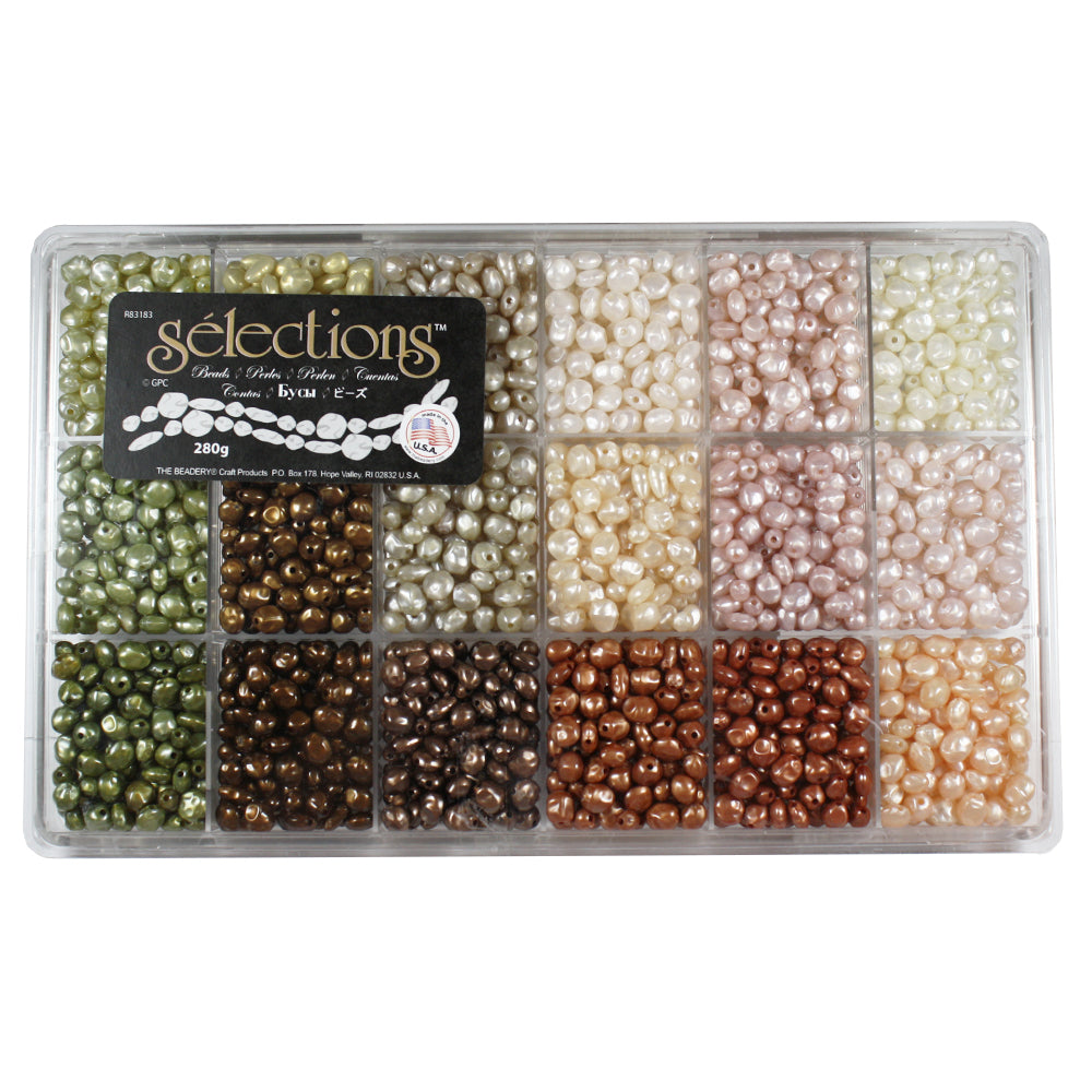 Bead Extravaganza Pearl Mix Bead Box