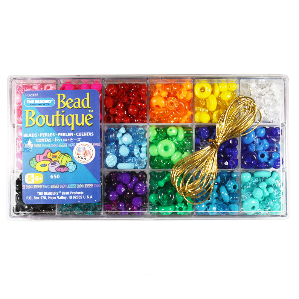 School Days Alphabet Bead Box