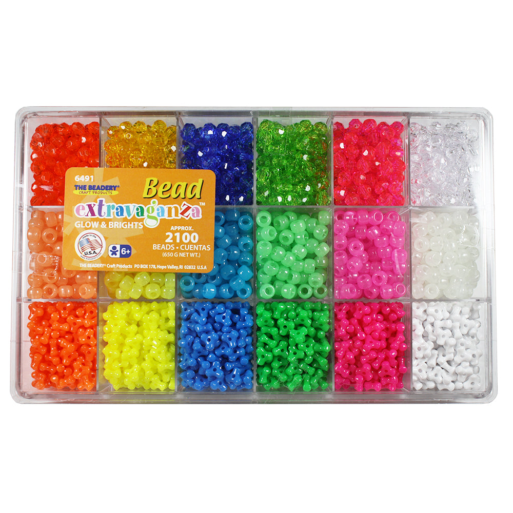 The Beadery Brights Bead Extravaganza Bead Box Kit