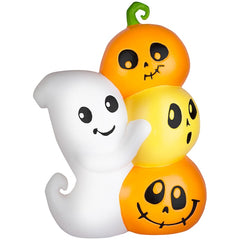 Ghost pumpkin blow mold