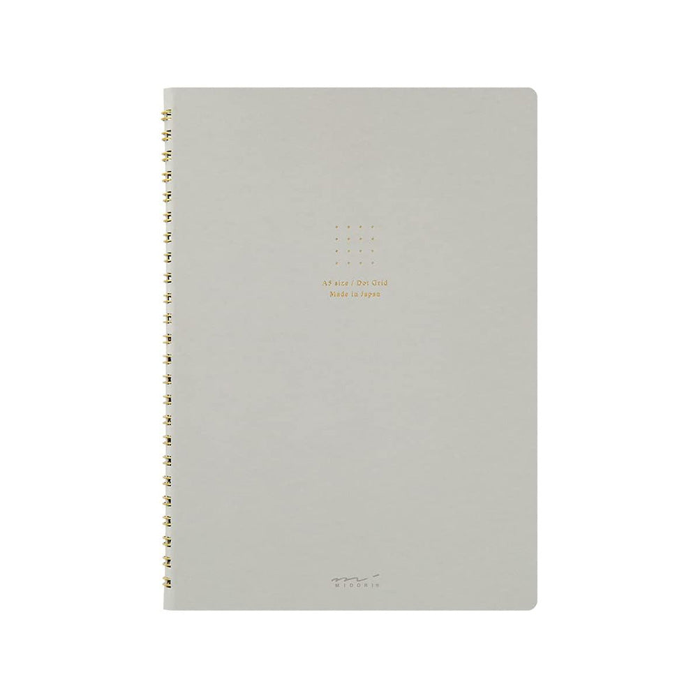 Midori Soft Color Paper Pad - A5 - Dot Grid - White