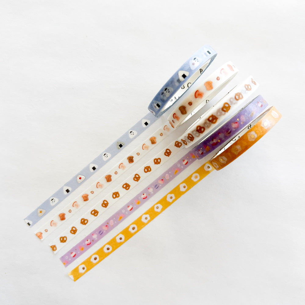 BGM Gold Foil Skinny Washi Tape - Pencil – Meowashi