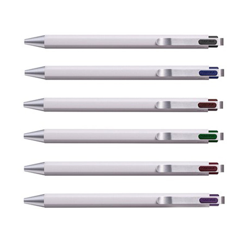 Life & Pieces 4 Color 0.4mm Gel Pen - Translucent