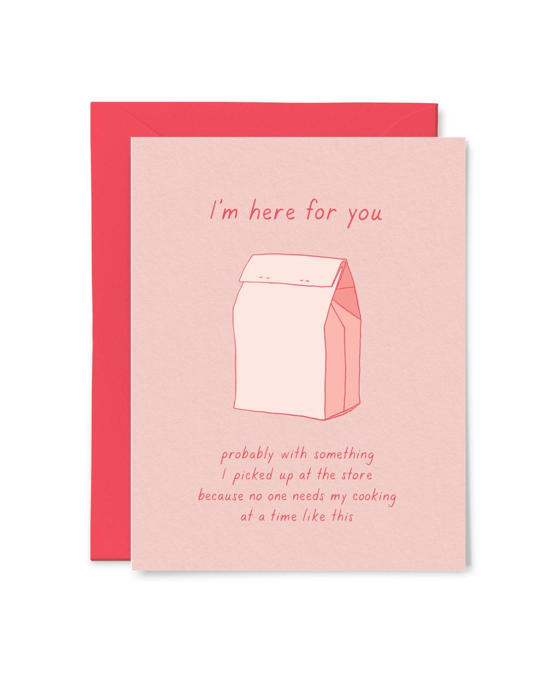 I'm Here for You Card - M.Lovewell