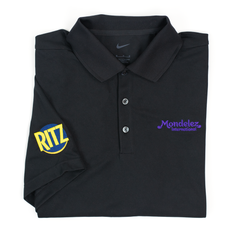 Custom Black Nike Polos for Employee Uniforms