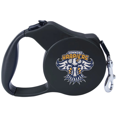 Custom BIC Black Retractable Pet Leash