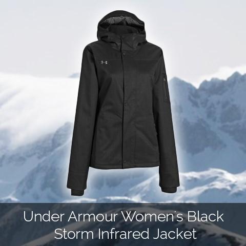 Shop the Under Armour Women's Black Storm Infrared l Jacket from Merchology