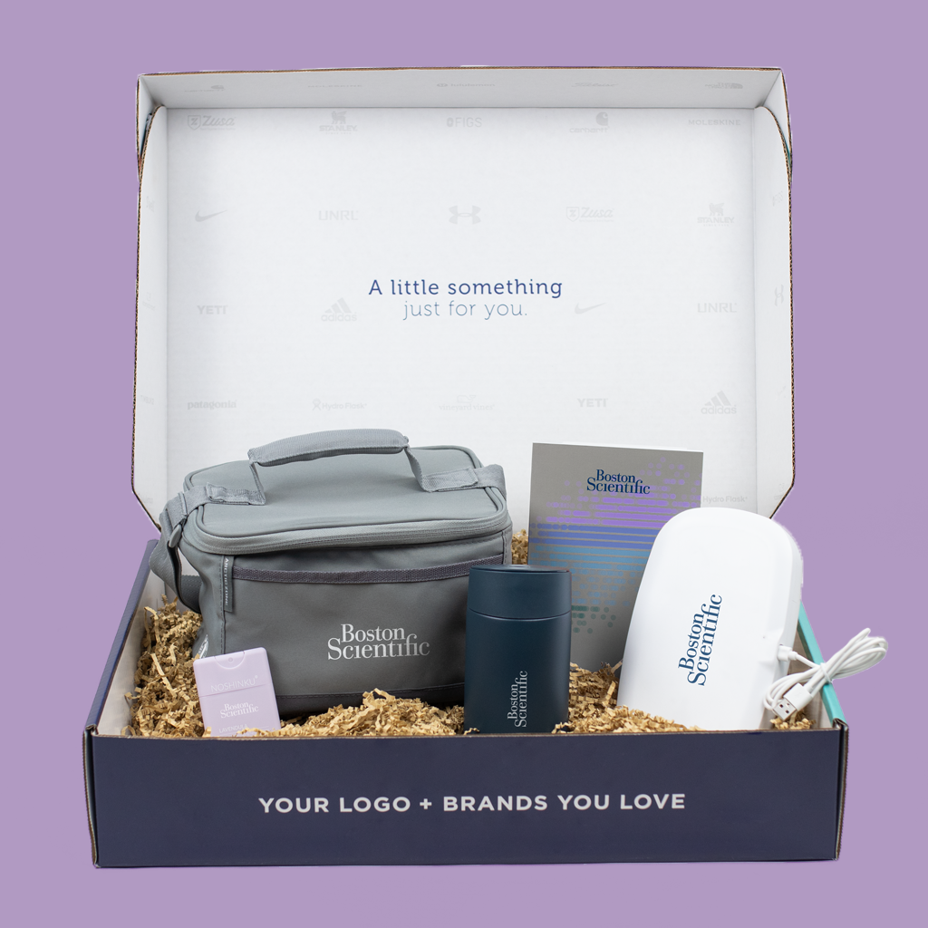 Celebrate hardworking healthcare providers with the custom Healthcare Heroes company gift box