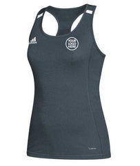 adidas Women's Grey/White Team 19 Compression Tank