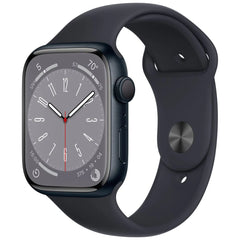 Corporate Apple Watch Midnight Series 8 (GPS) 45mm Aluminum Case with Midnight Sport Band