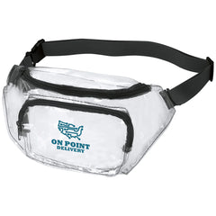Branded BIC Clear/Black Clear Fanny Pack