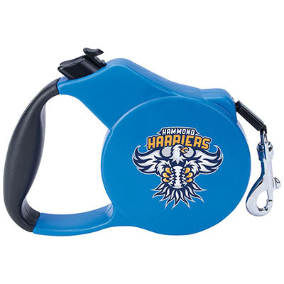 Custom BIC Blue Retractable Pet Leash