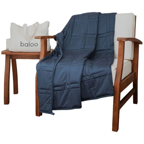 Custom Baloo Luna Blue Weighted Blanket - Throw 12lbs