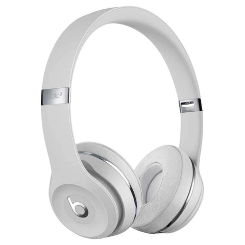 Custom Beats by Dr. Dre - Satin Silver Beats Solo3 Wireless Headphones