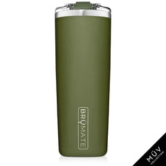 Branded BruMate Matte OD Green Highball Tumbler 12oz