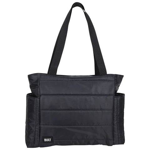 Custom Built Black Puffer Lunch Tote