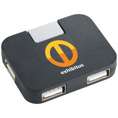 Bullet Black Rotas USB Hub