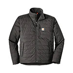 Shop custom logo branded Carhartt puffer jackets and vests today from Merchology