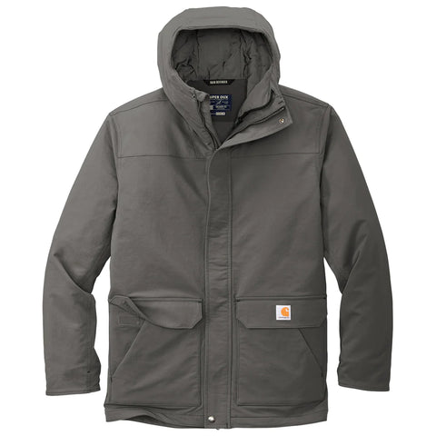 Custom Carhartt Men's Gravel Super Dux Insulated Hooded Coat