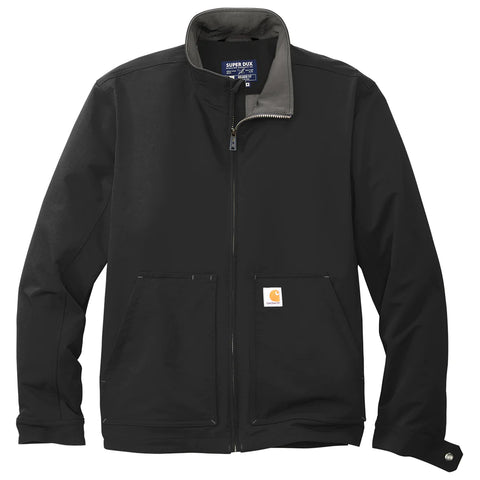 Custom Carhartt Men's Black Super Dux Soft Shell Jacket
