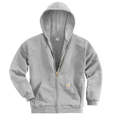 Custom logo Carhartt Men's Midweight Hooded Zip Front Sweatshirt