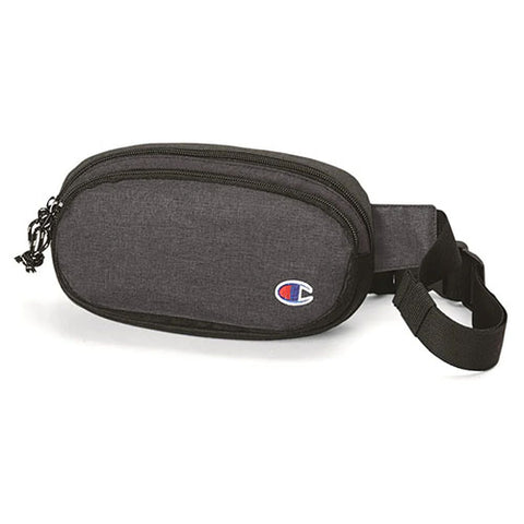 Logo-Embroidered Champion Heather Black/Black Fanny Pack