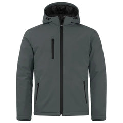 Custom Clique Men's Pure Slate Equinox Insulated Softshell Jacket