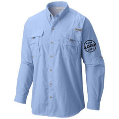 Columbia Men's Sail Blue Bahama II L/S Shirt