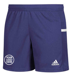 adidas Women's Collegiate Purple/White Team 19 Knit Shorts