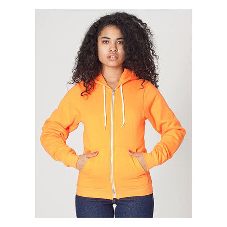 Shop the Custom American Apparel Flex Fleece Zip Hoodie