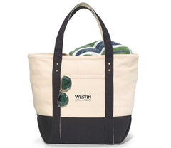 Custom Embroidered Logo Canvas Tote Bag