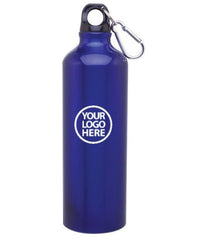 H2Go Blue Aluminum Classic Water Bottle 24oz