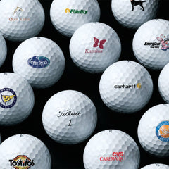 Custom Golf Ball with Printed Company Logo