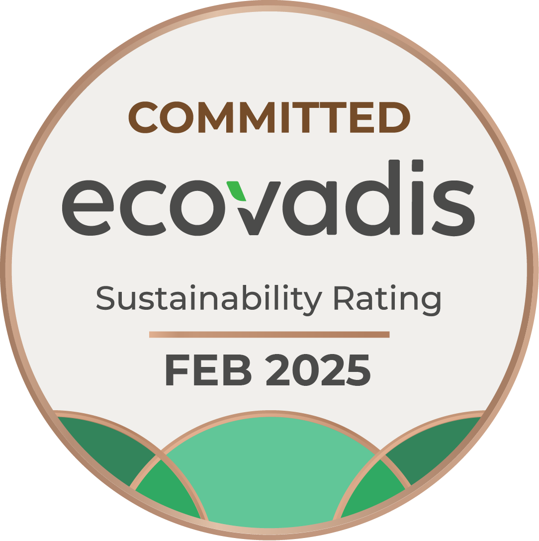 Merchology's EcoVadis Committed Badge