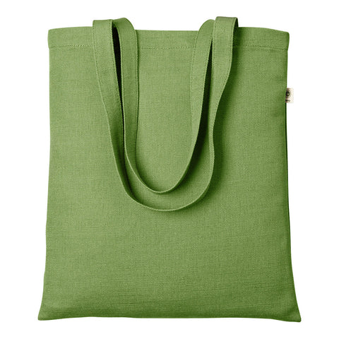 Embroidered Econscious Olive 6.8 oz Hemp Simplicity Tote