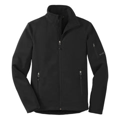 Corporate Eddie Bauer Men's Black Rugged Ripstop Softshell Jacket