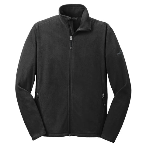 Corporate Eddie Bauer Men's Black Full-Zip Microfleece Jacket
