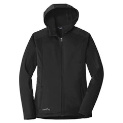 Custom Eddie Bauer Women's Black Trail Soft Shell Jacket